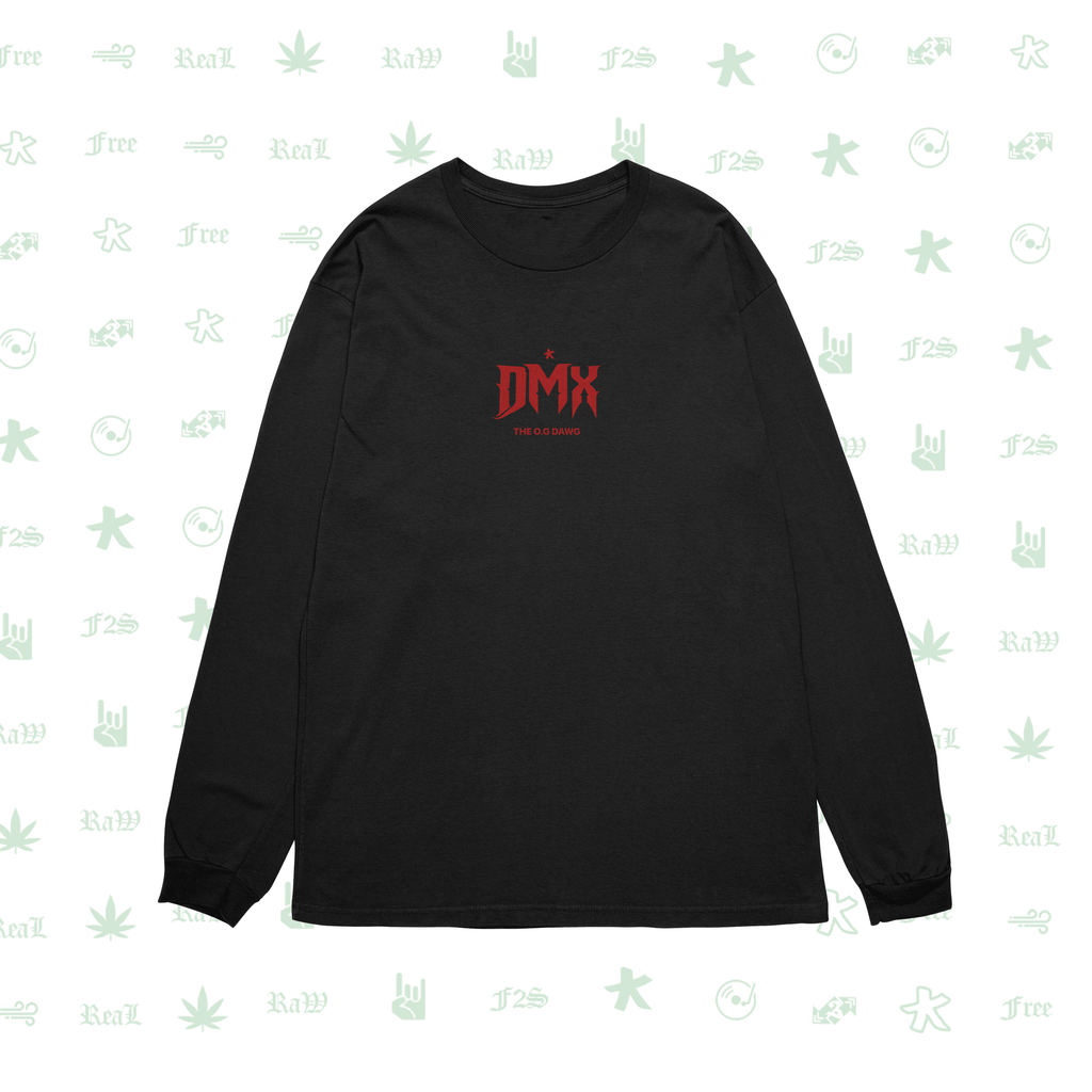 DMX The O.G. Dawg Black Unisex Oversized Sweatshirt