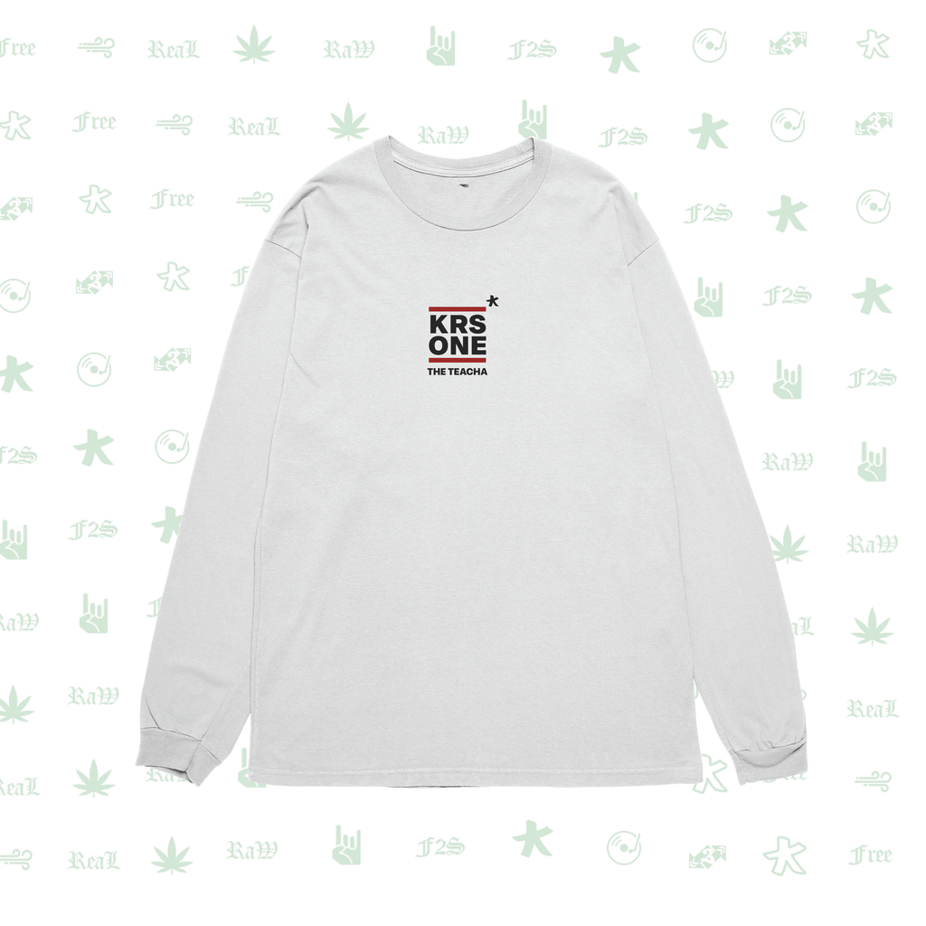 KRS ONE The Teacha White Unisex Oversized Sweatshirt