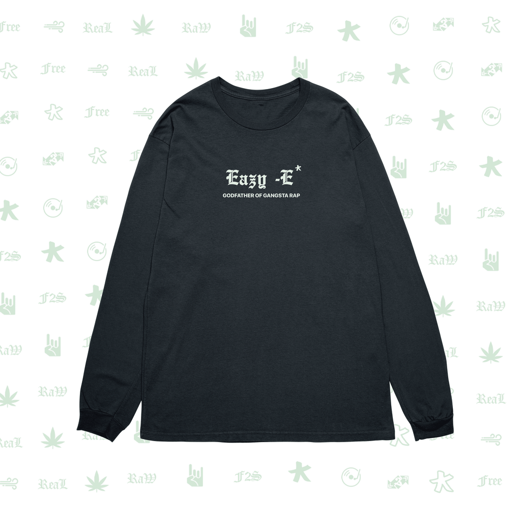 Eazy-E Godfather of Gangsta Rap Navy Blue Unisex Oversized Sweatshirt