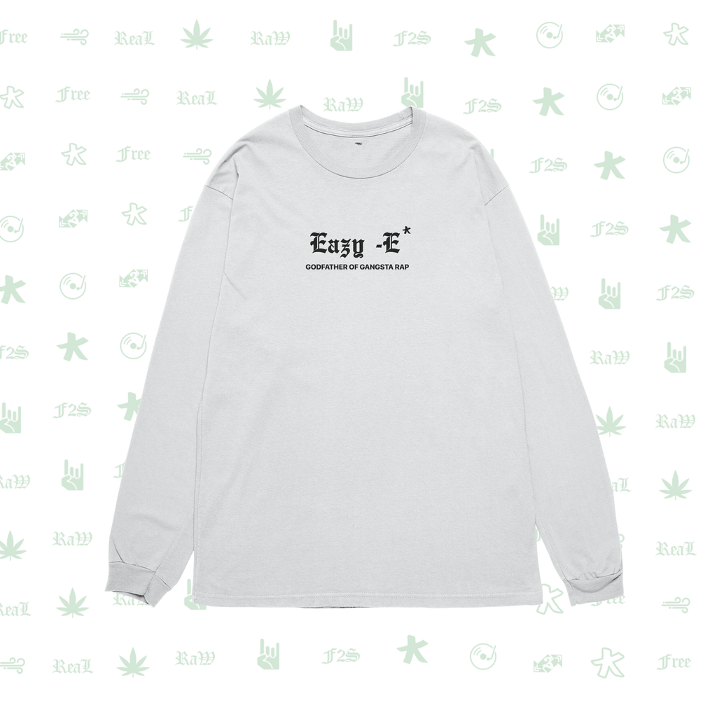 Eazy-E Godfather of Gangsta Rap White Unisex Oversized Sweatshirt
