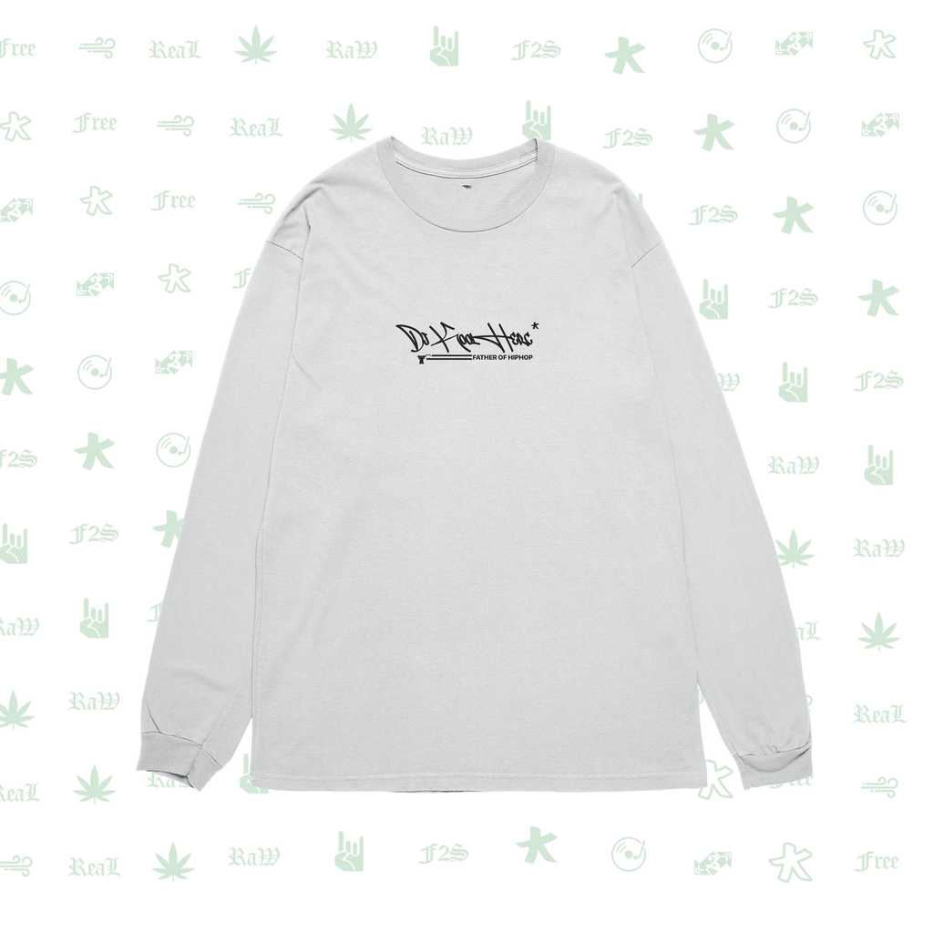 DJ Kool Herc Origins White Unisex Oversized Sweatshirt