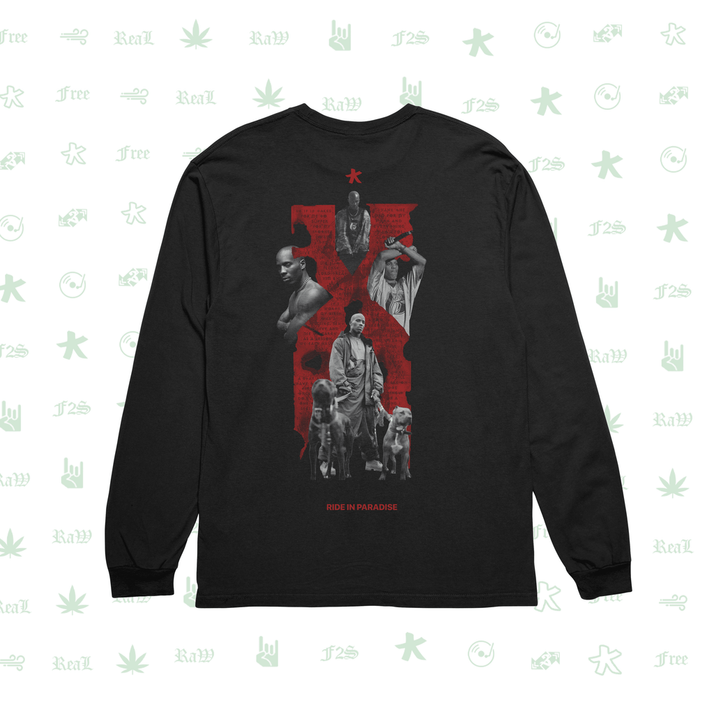 DMX The O.G. Dawg Black Unisex Oversized Sweatshirt