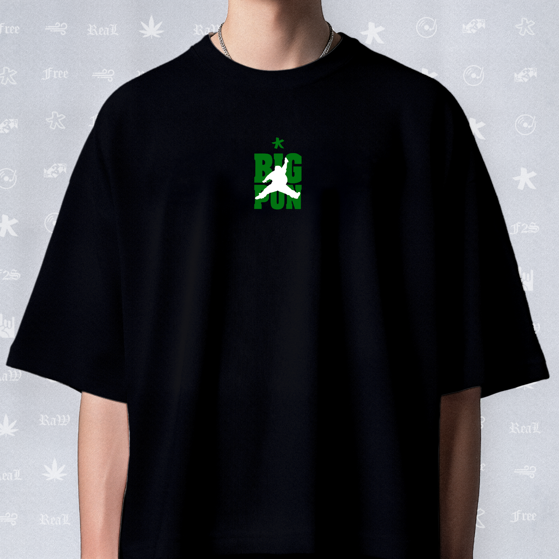 Big Pun Heavyweight Unisex Black Tee