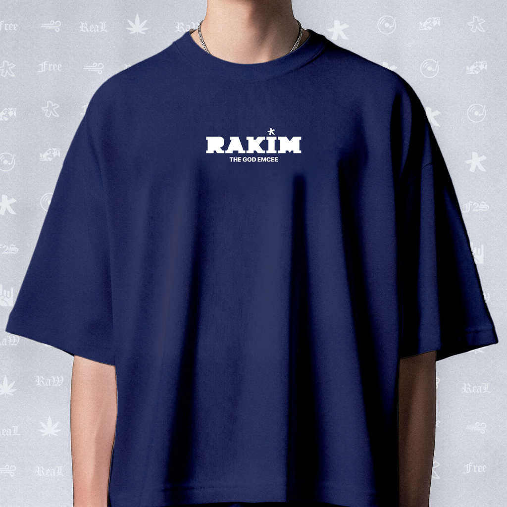 Rakim The God Emcee Unisex Royal Blue Tee