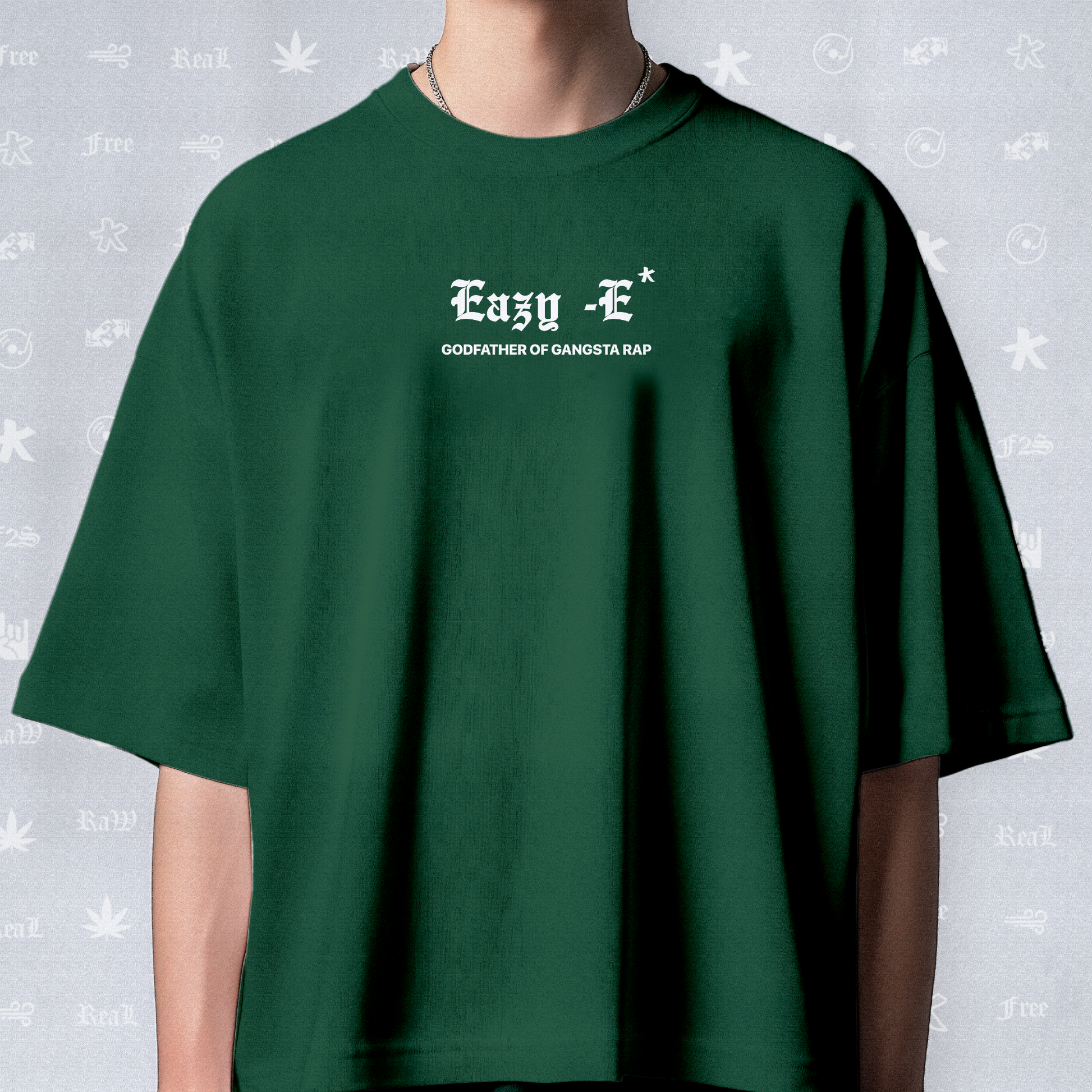 Eazy-E Godfather of Gangsta Rap Unisex Bottle Green Tee