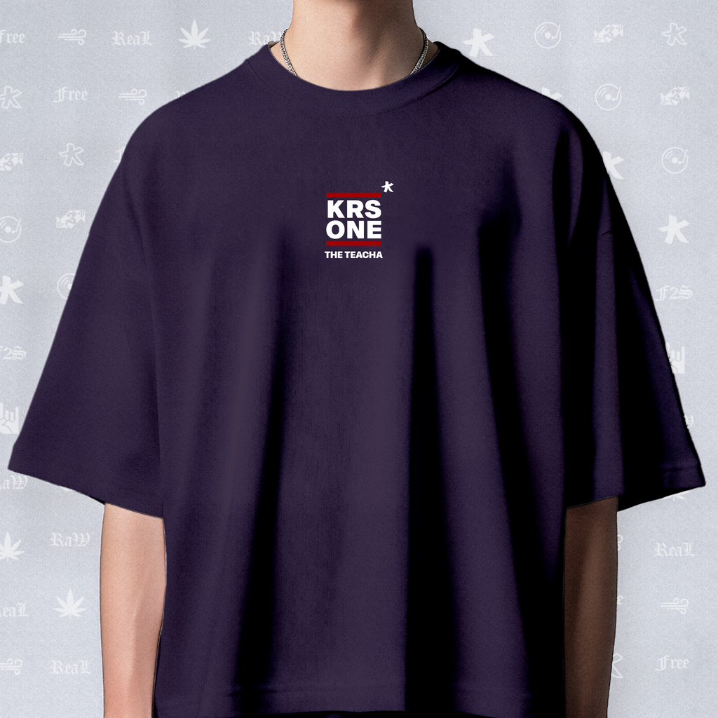 KRS ONE The Teacha Unisex Purple Tee