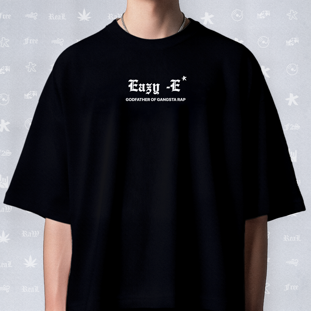 Eazy-E Godfather of Gangsta Rap Unisex Black Tee