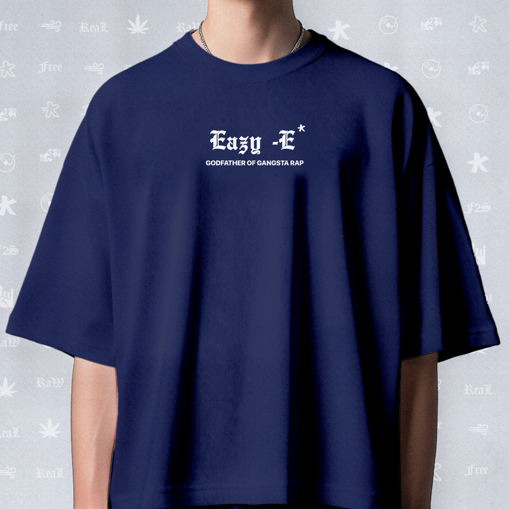 Eazy-E Godfather of Gangsta Rap Unisex Royal Blue Tee