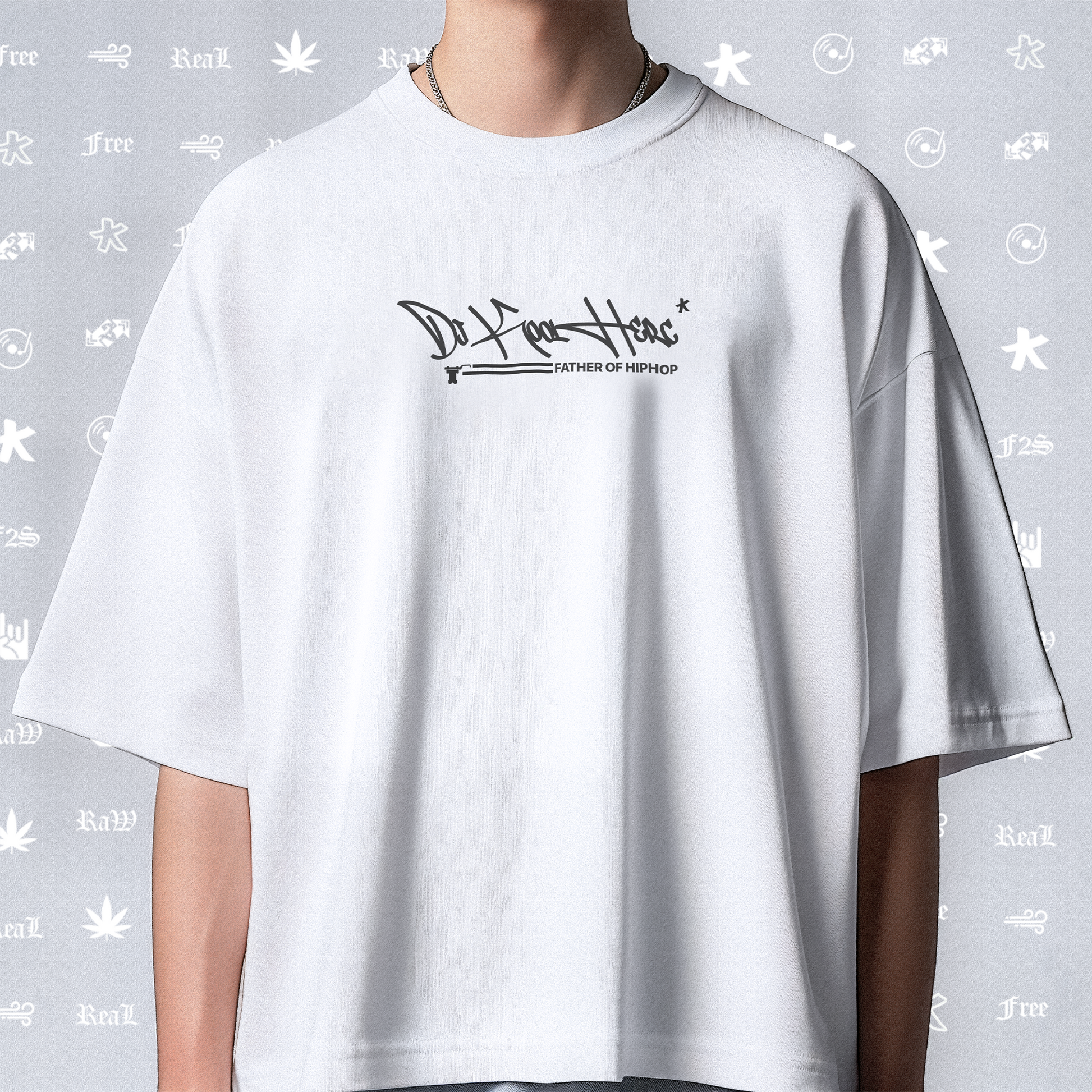 DJ Kool Herc Origins Tee Unisex White Tee