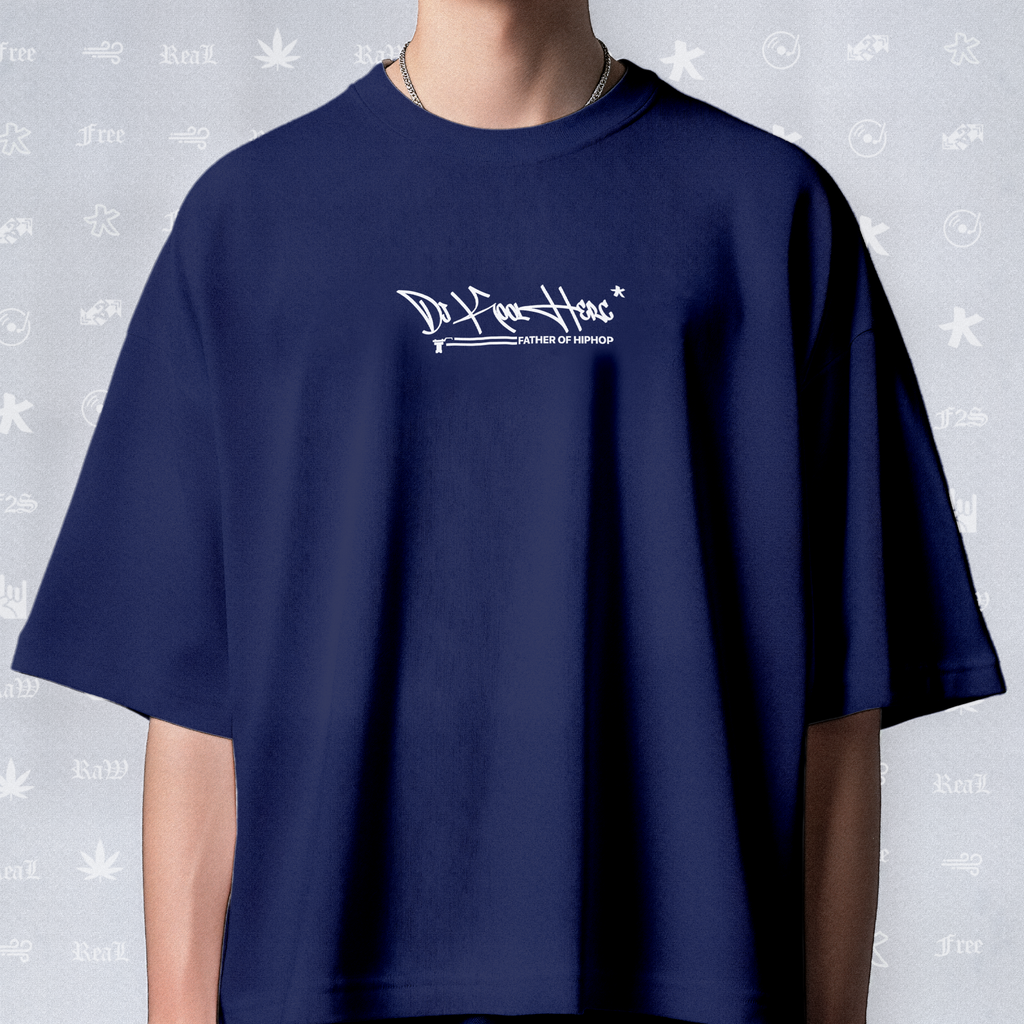 DJ Kool Herc Origins Unisex Royal Blue Tee