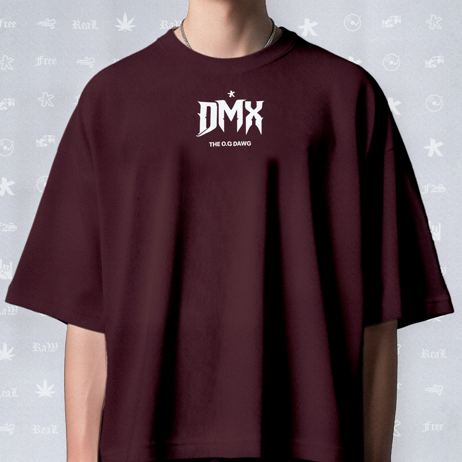 DMX The O.G. Dawg Unisex Maroon Tee