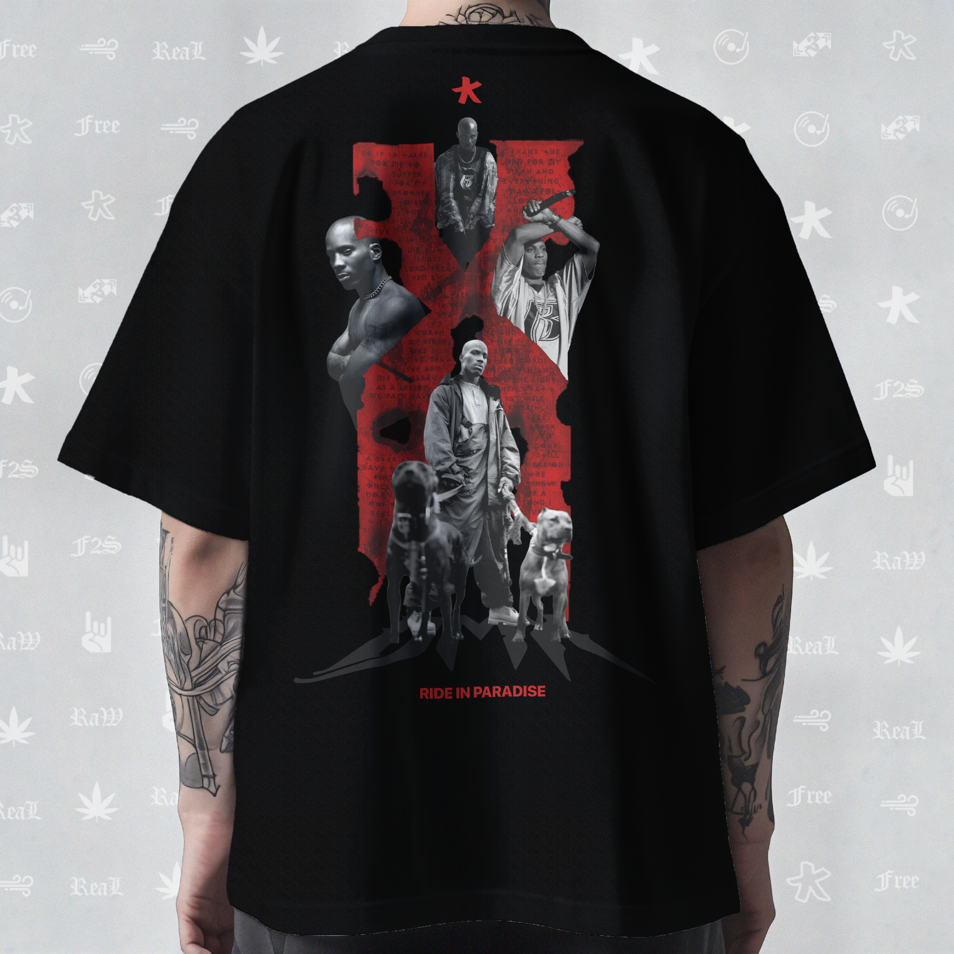 DMX The O.G. Dawg Unisex Black Tee