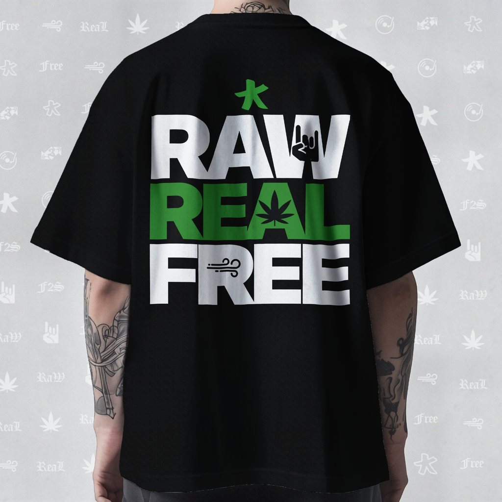 F2S Original RRF Black Tee Unisex