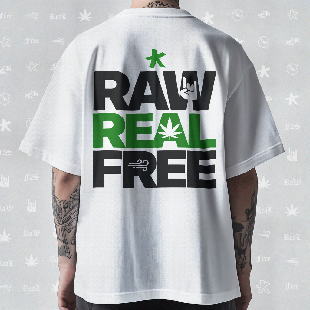 F2S Original RRF White Tee Unisex