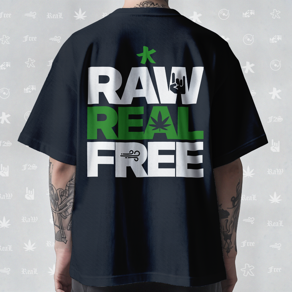F2S Original RRF Navy Blue Tee Unisex