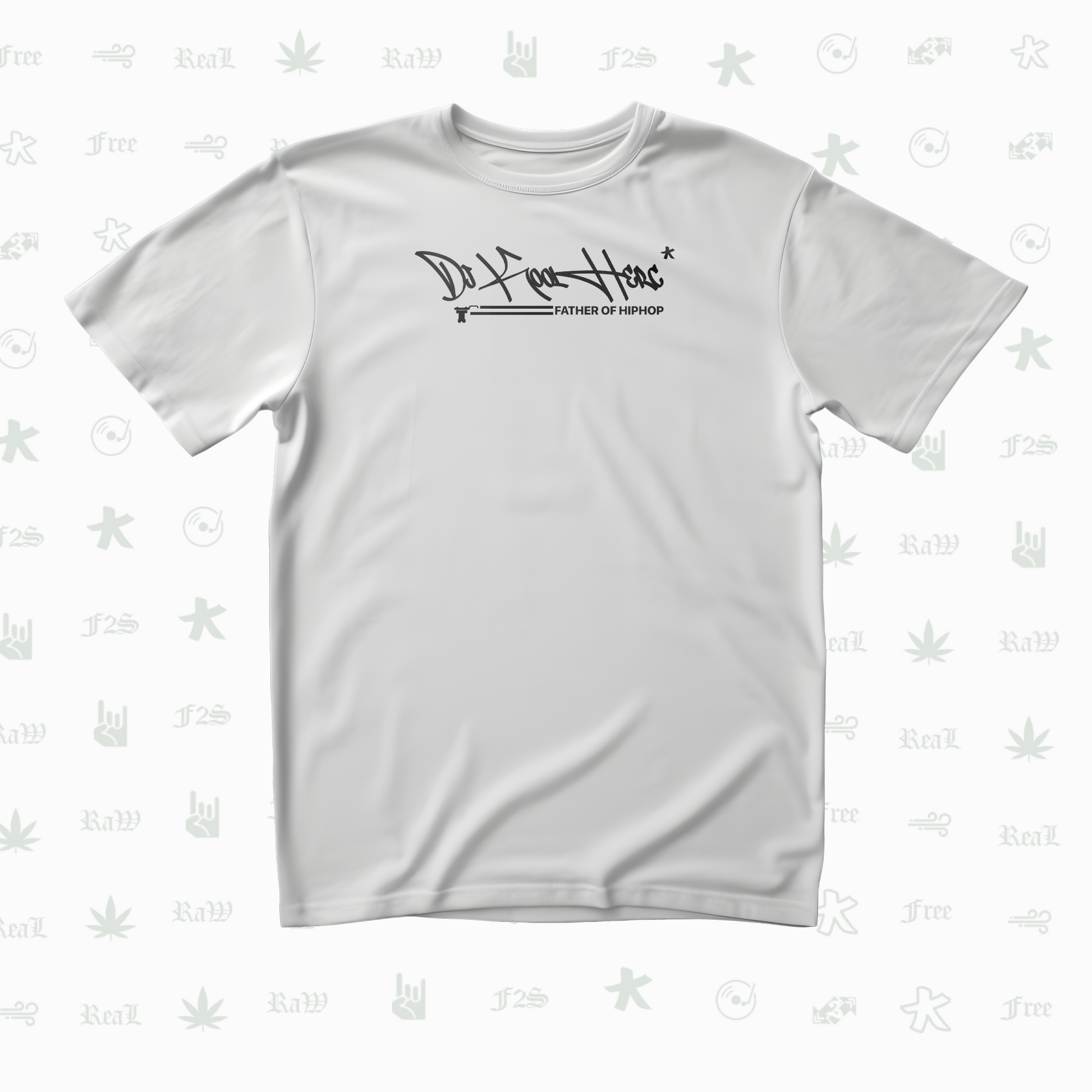DJ Kool Herc Origins Tee Unisex White Tee