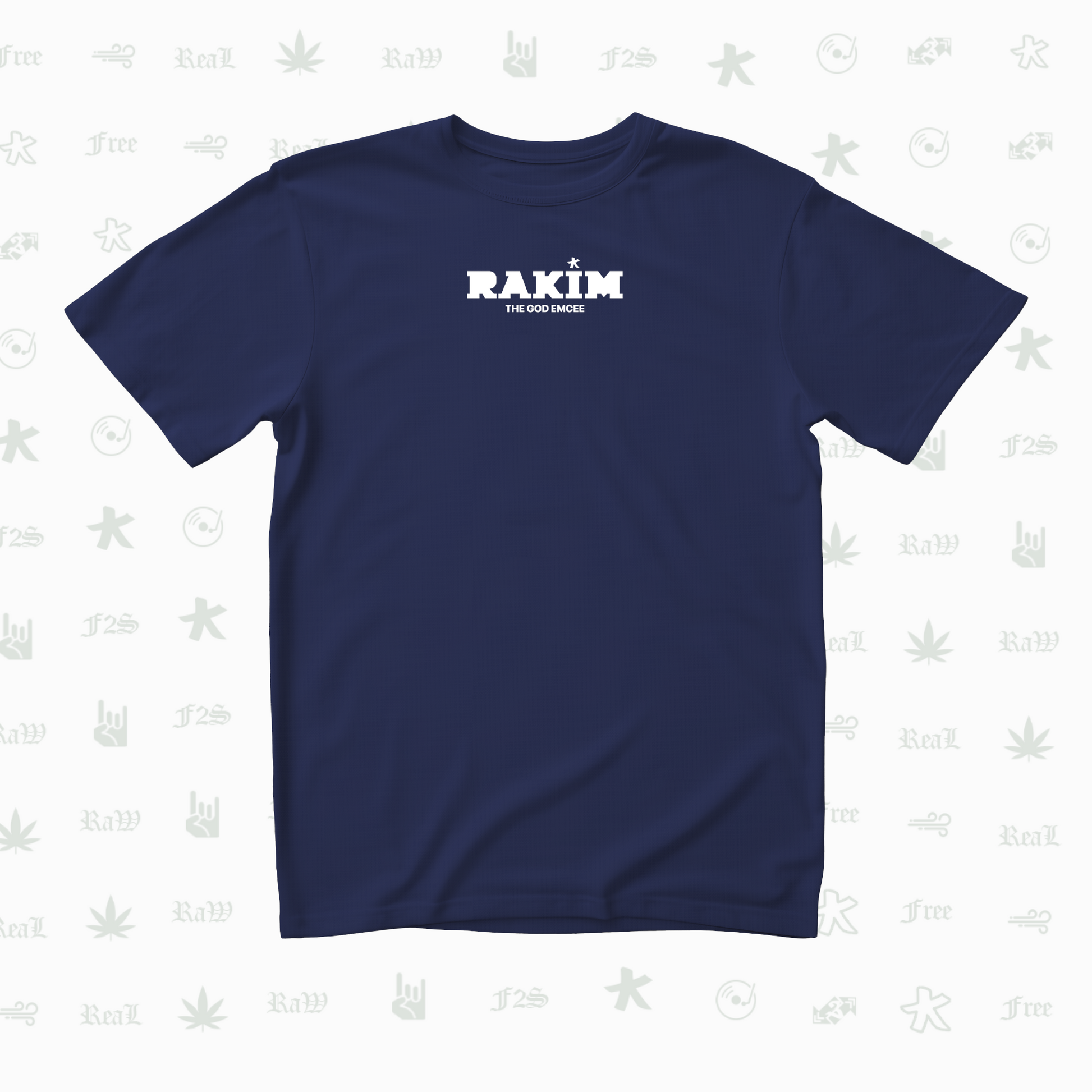 Rakim The God Emcee Unisex Royal Blue Tee