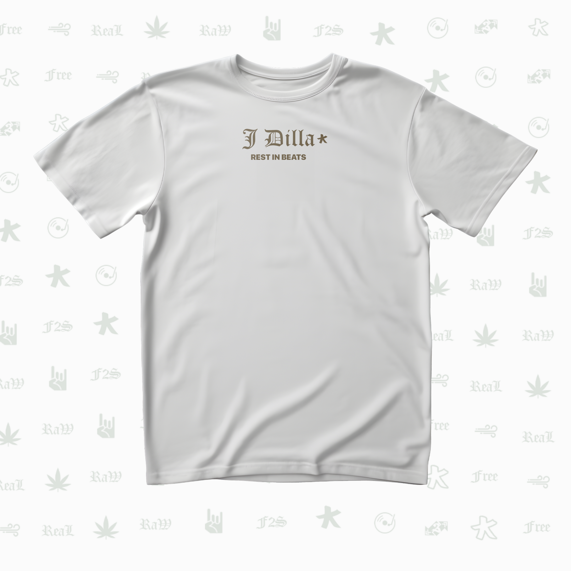 J Dilla Rest In Beats Unisex White Tee