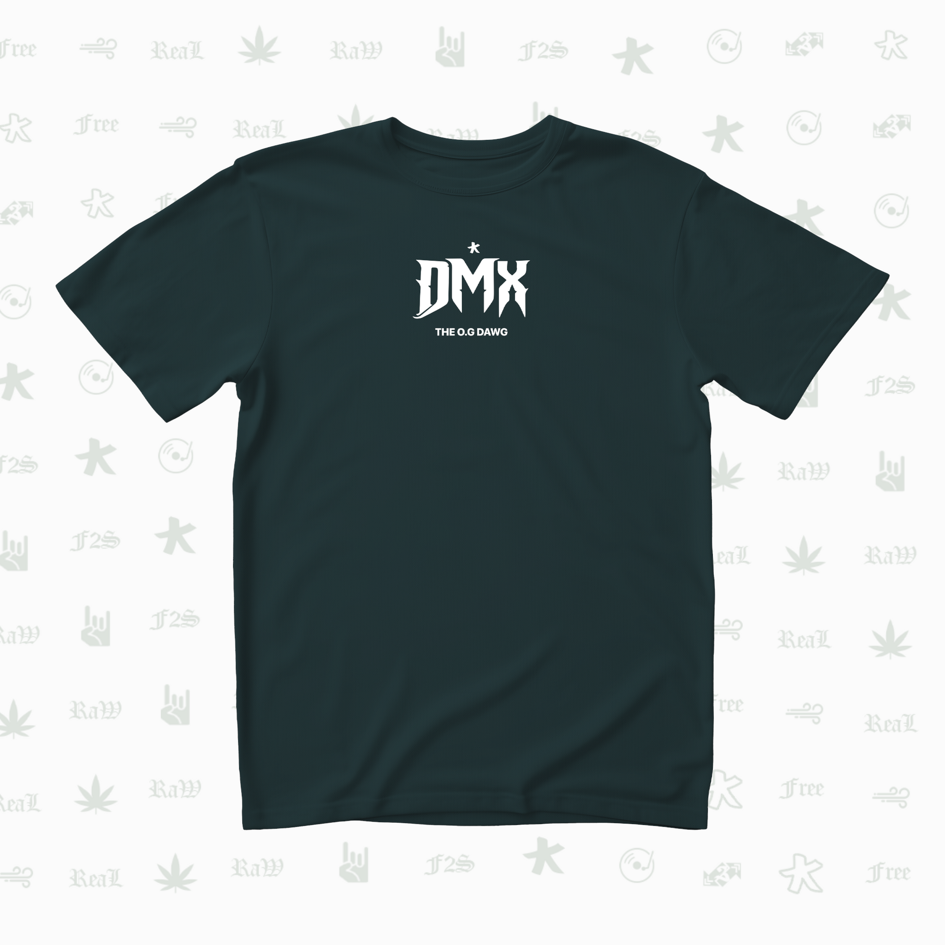 DMX The O.G. Dawg Unisex Petrol Blue Tee