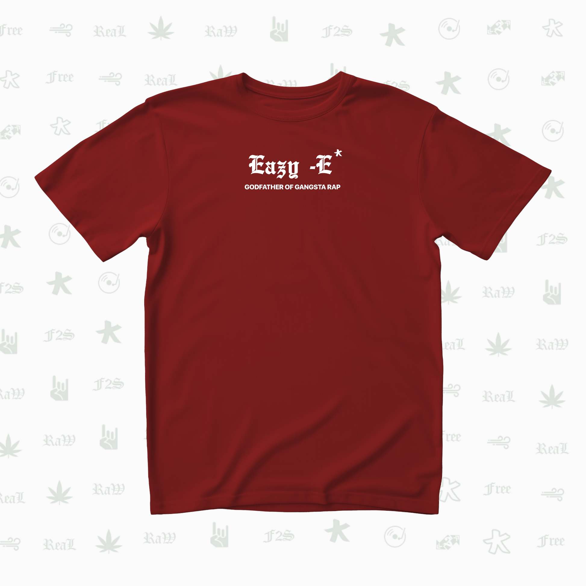 Eazy-E Godfather of Gangsta Rap Unisex Red Tee