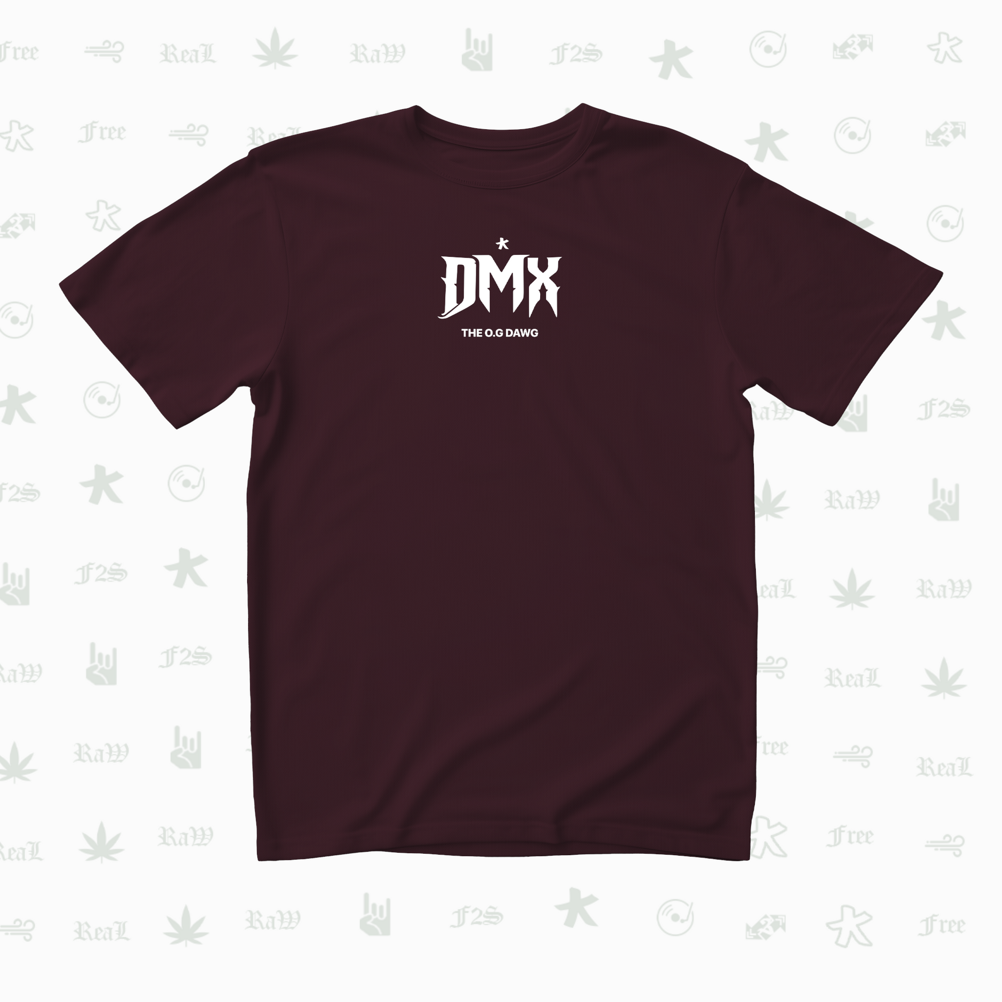 DMX The O.G. Dawg Unisex Maroon Tee