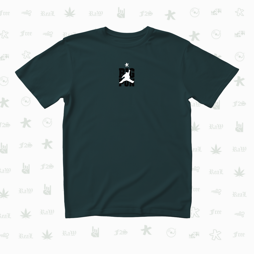 Big Pun Heavyweight Unisex Petrol Blue Tee