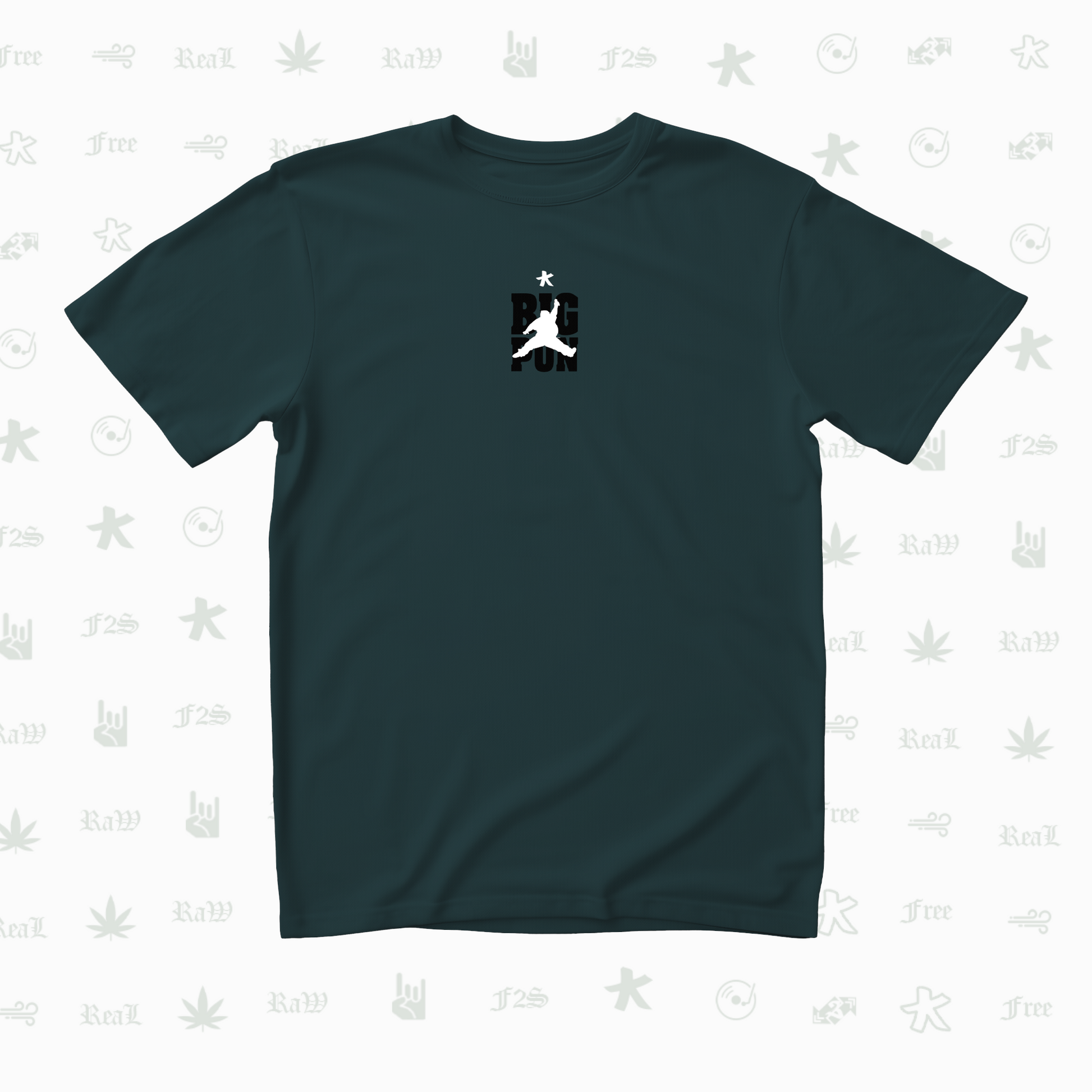 Big Pun Heavyweight Unisex Petrol Blue Tee