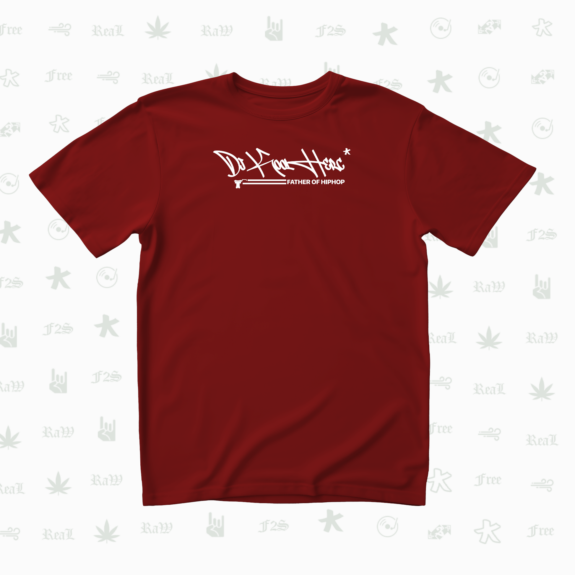 DJ Kool Herc Origins Unisex Red Tee