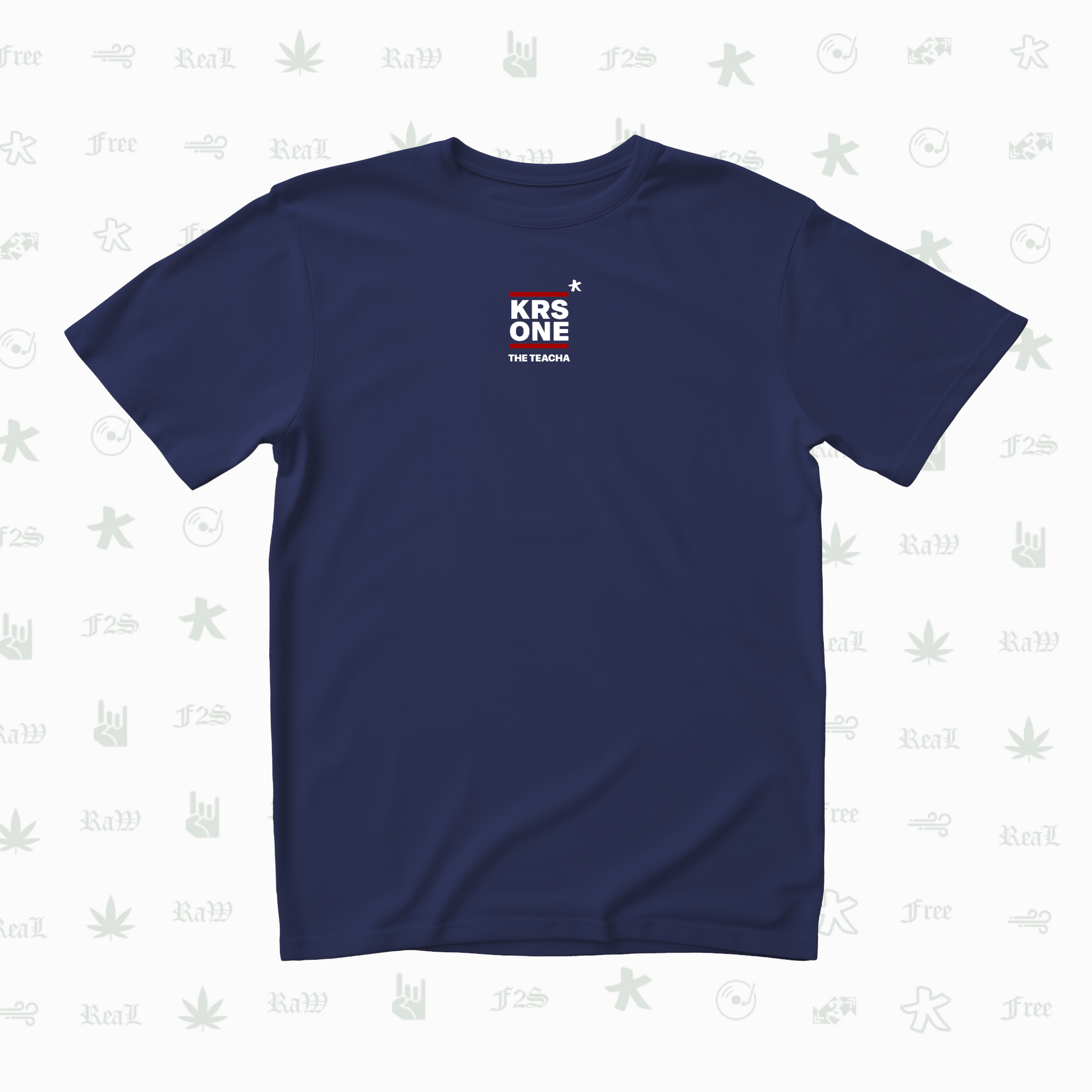 KRS ONE The Teacha Unisex Royal Blue Tee