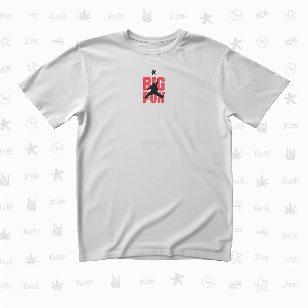 Big Pun Heavyweight Unisex White Oversized T-Shirt.
