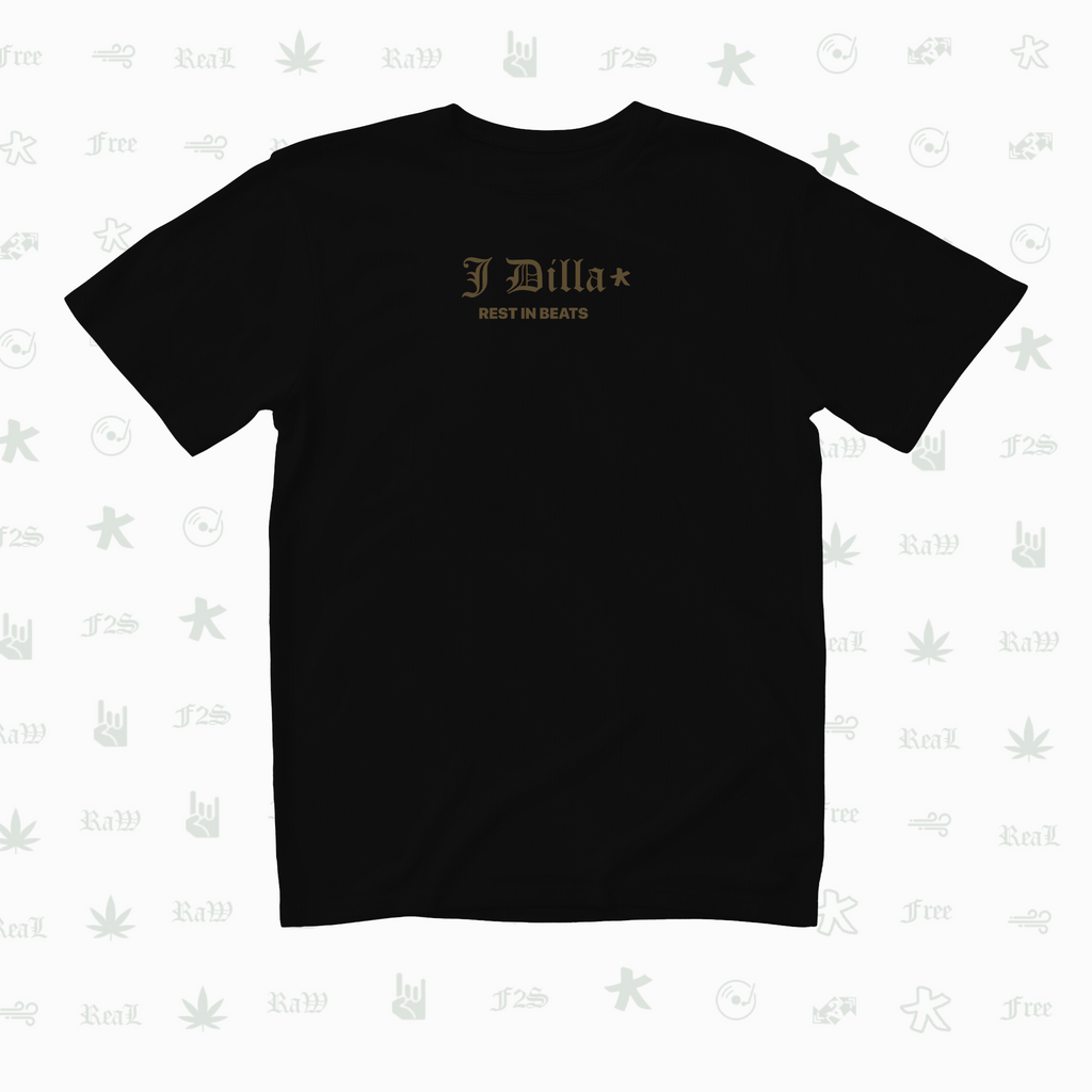 J Dilla Rest In Beats Unisex Black Tee