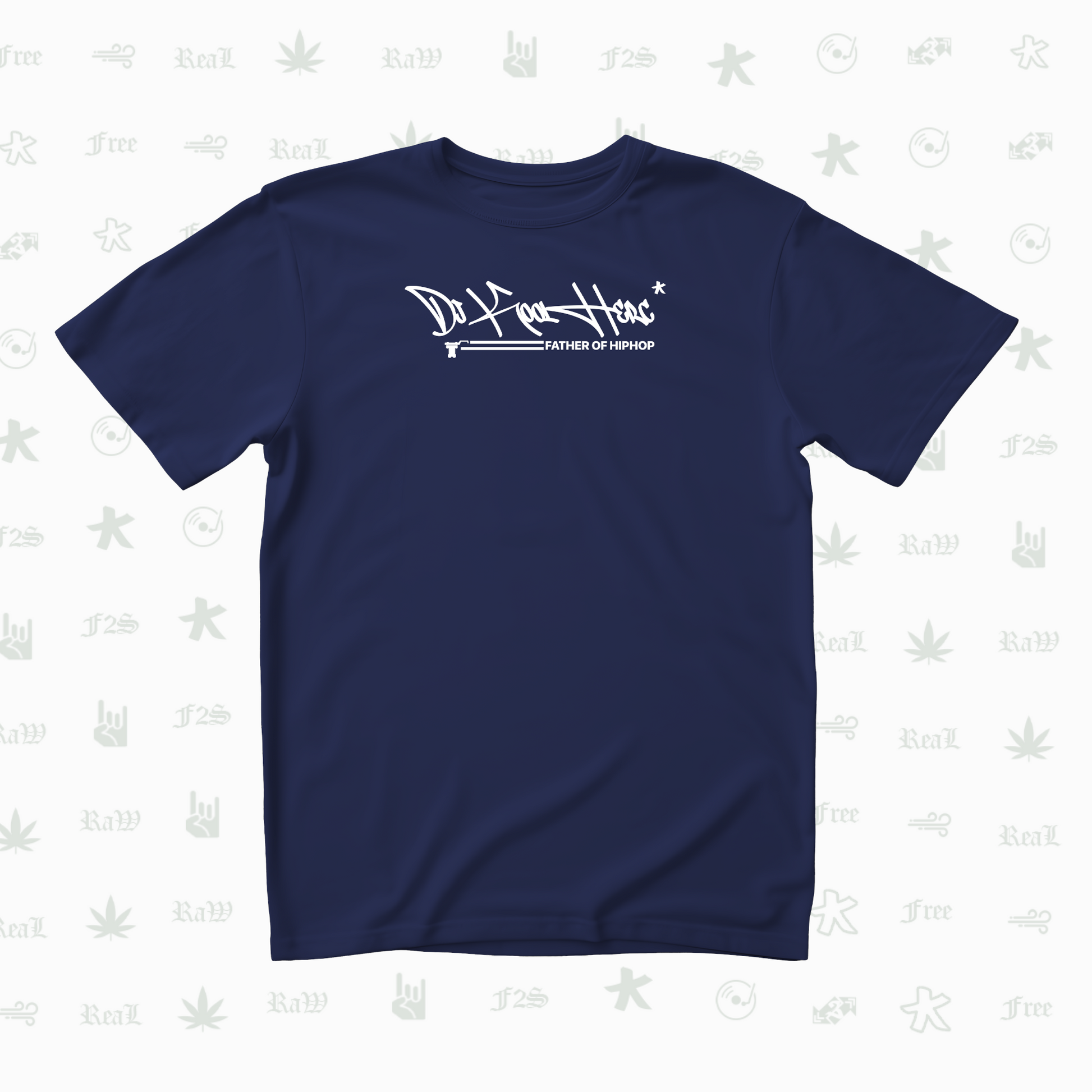 DJ Kool Herc Origins Unisex Royal Blue Tee