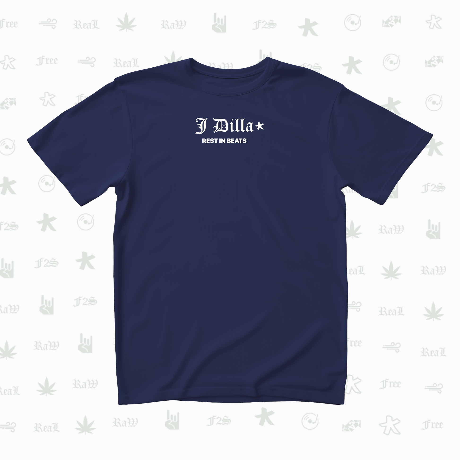 J Dilla Rest In Beats Unisex Royal Blue Tee