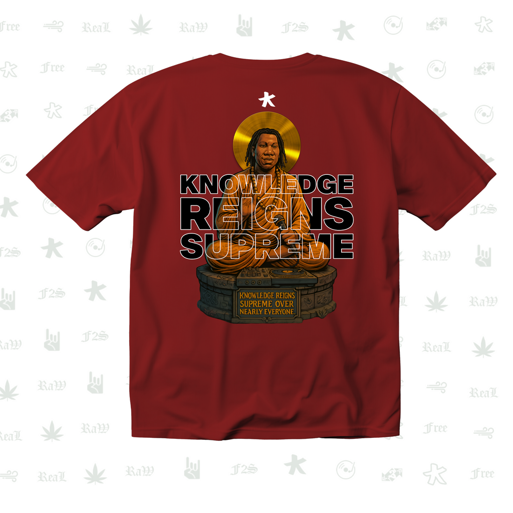 KRS ONE The Teacha Unisex Red Tee