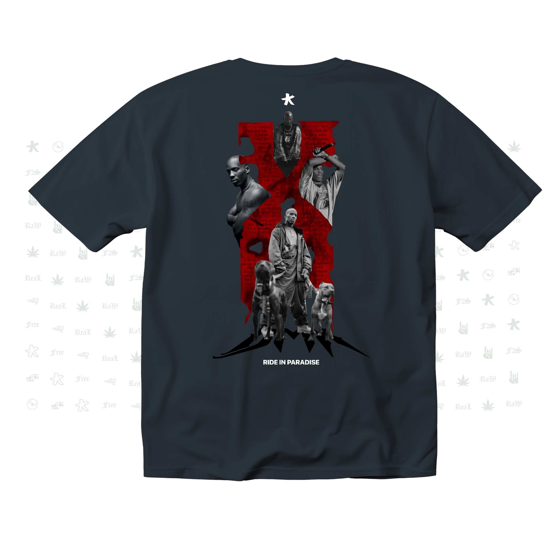 DMX The O.G. Dawg Unisex Navy Blue Tee
