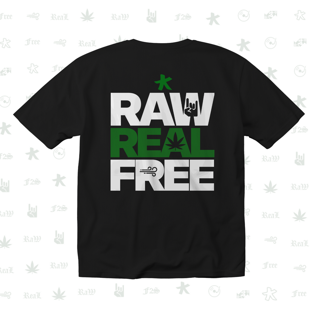 F2S Original RRF Black Tee Unisex