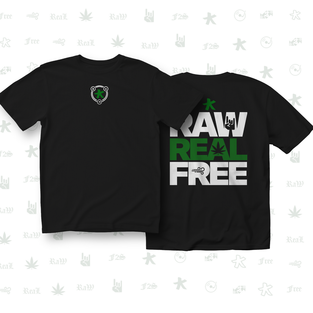 F2S Original RRF Black Tee Unisex