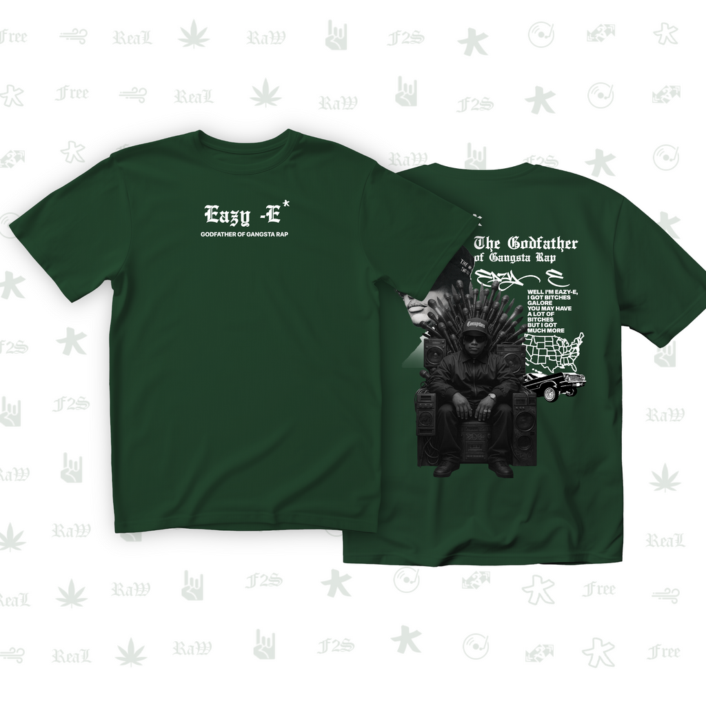 Eazy-E Godfather of Gangsta Rap Unisex Bottle Green Tee